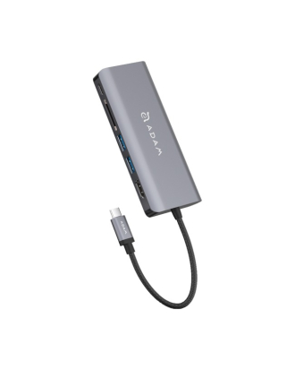 CASA USB-C 6 Port Hub - Gray