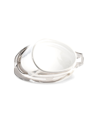 Goggle Lens (Clear-Silver) Non-Display Lens
