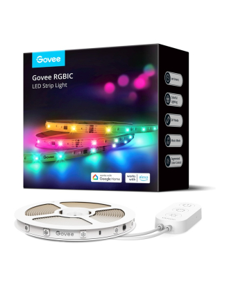 RGBIC Basic Wi-Fi + Bluetooth LED Strip Lights (10m)