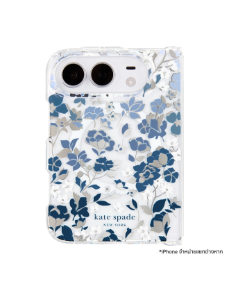 iPhone Duo Case Prints Mag - Flowerbed Blue
