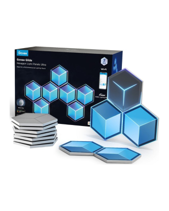Glide Hexagon Light Panels Ultra (7 Panels)