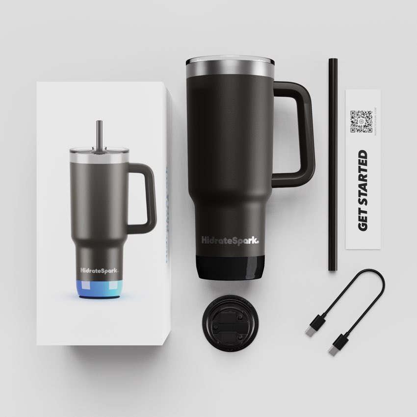 HidrateSpark PRO 2 30oz Tumbler -  White