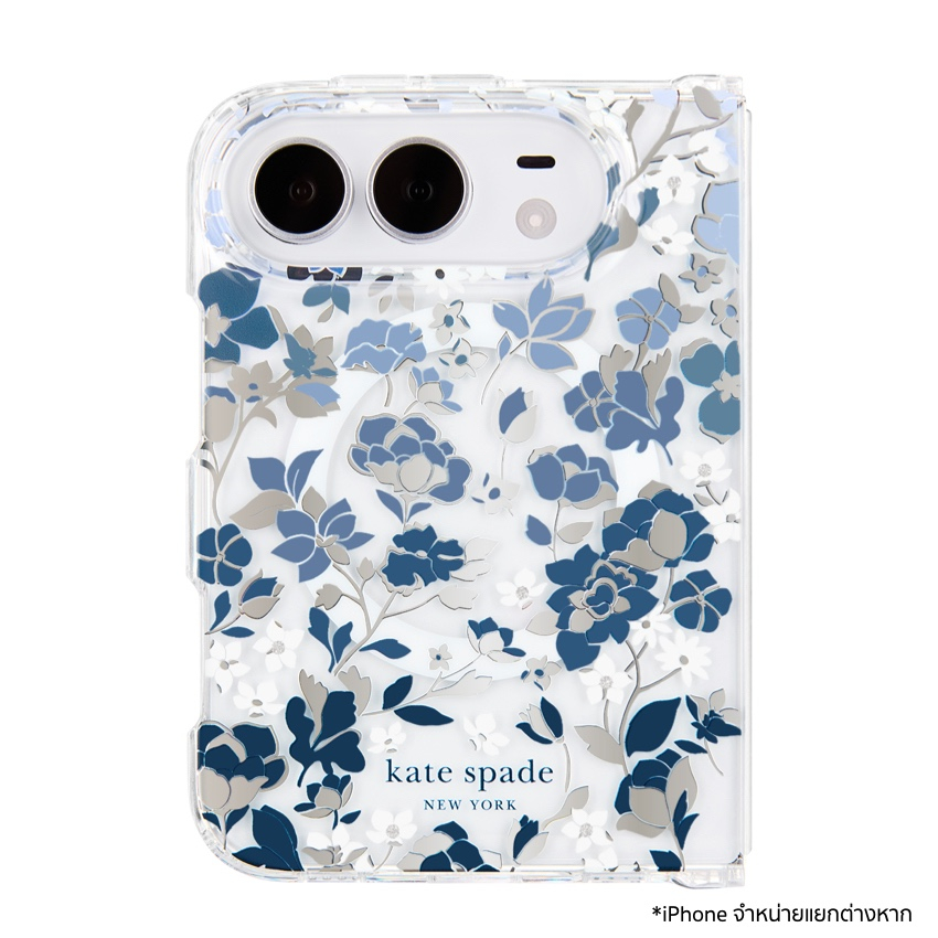 iPhone Duo Case Prints Mag - Flowerbed Blue