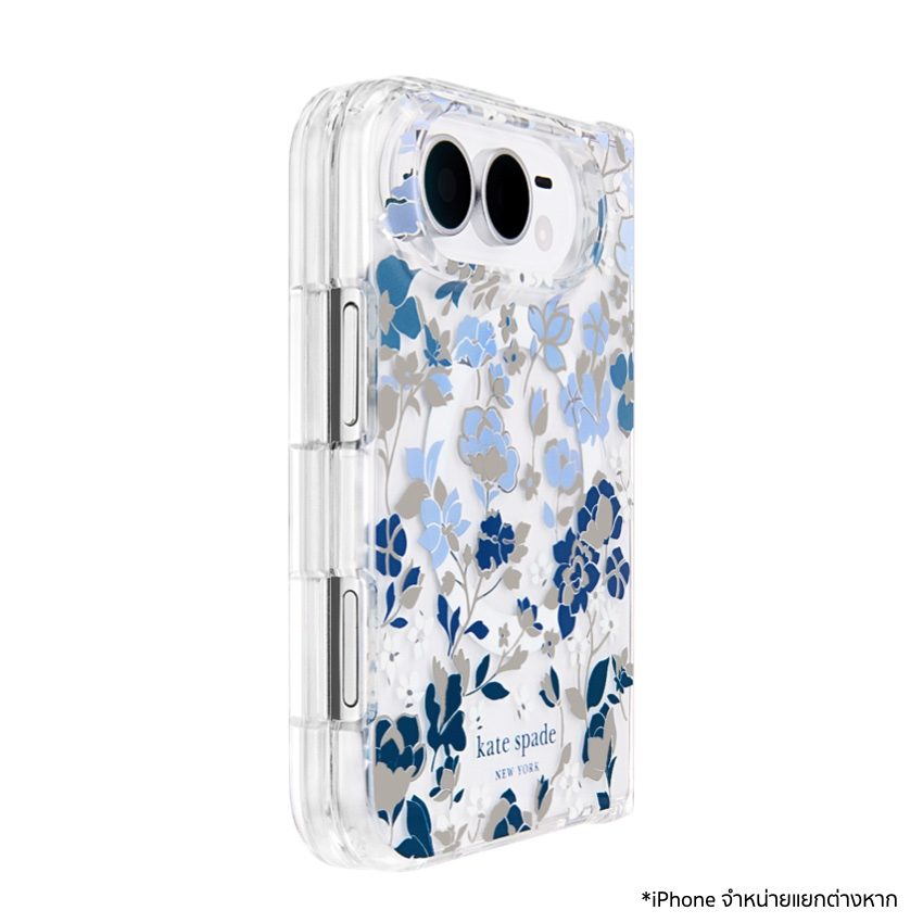 เคสกันกระแทก KATE SPADE Prints Mag สำหรับ iPhone Fold ดีไซน์ Metallic Classic Dot พร้อม MagSafe และกันกระแทกสูงสุด 12 ฟุต