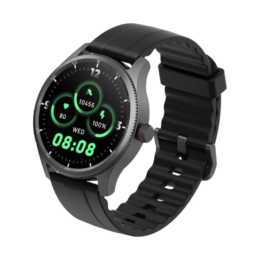 1-Wear Smart Watch Round - Black