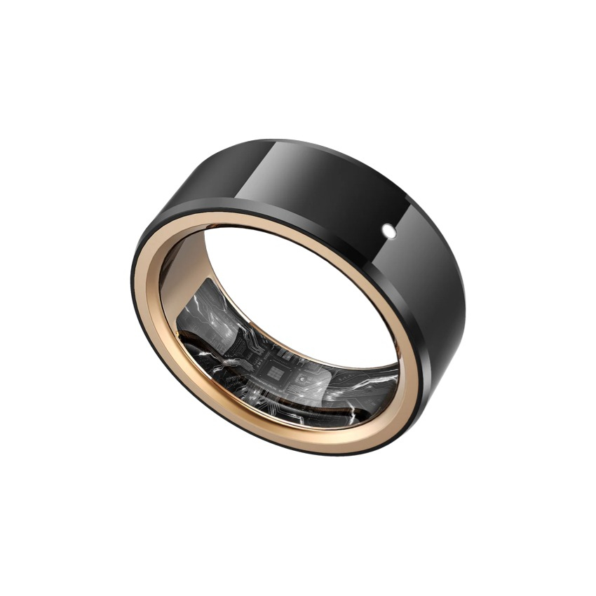 1-Sense Active Smart Ring (Black+Rose Gold)