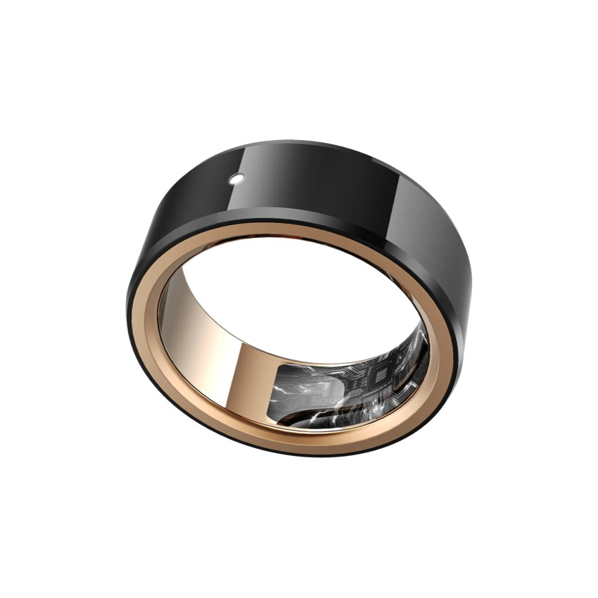 1-Sense Active Smart Ring SIZE 7 (Black+Rose Gold)