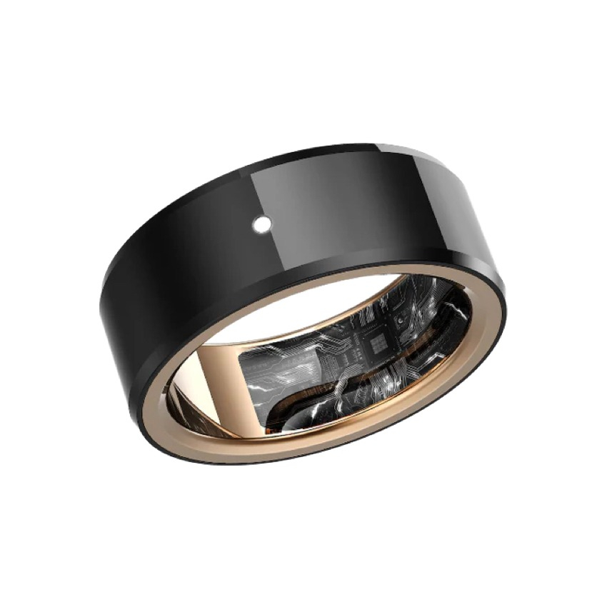1-Sense Active Smart Ring SIZE 7 (Black+Rose Gold)