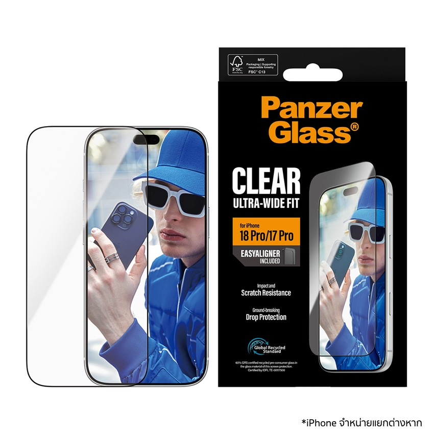 iPhone 18 Pro Film Ultra Wide Fit w.EasyAligner